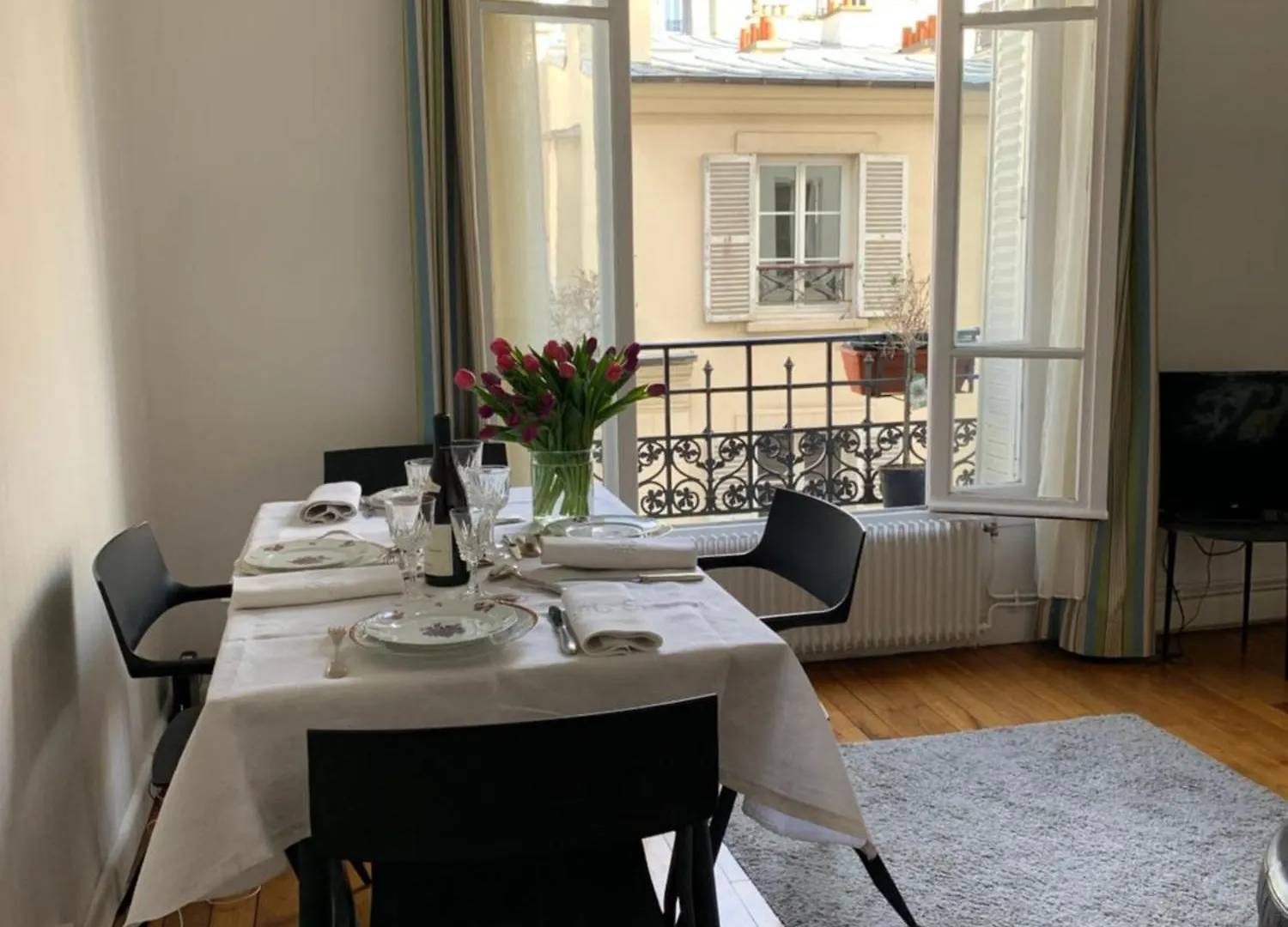 Appartement Vue Sur La Tour Eiffel Paris France